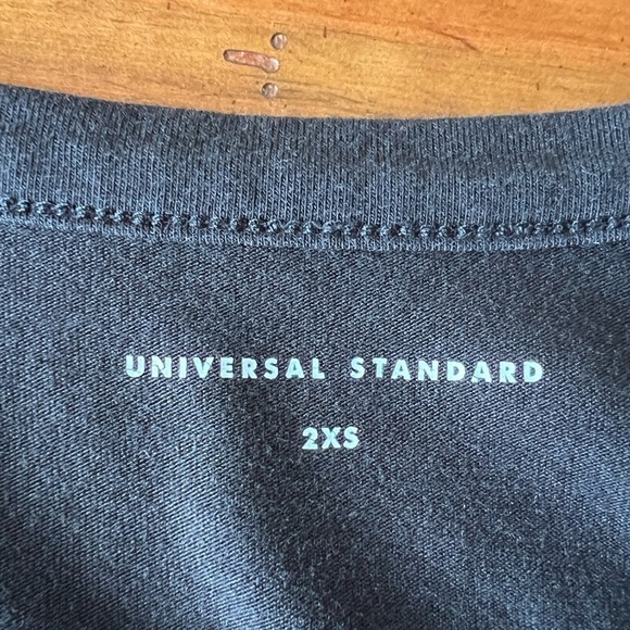 Universal Standard Square Neck Tank Sz 2Xs Black - Picture 3 of 6